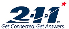 2-1-1/Crisis Hotline logo